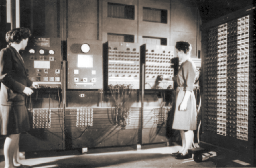 ENIAC: pannello controllo