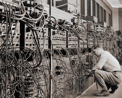 ENIAC: operatore
